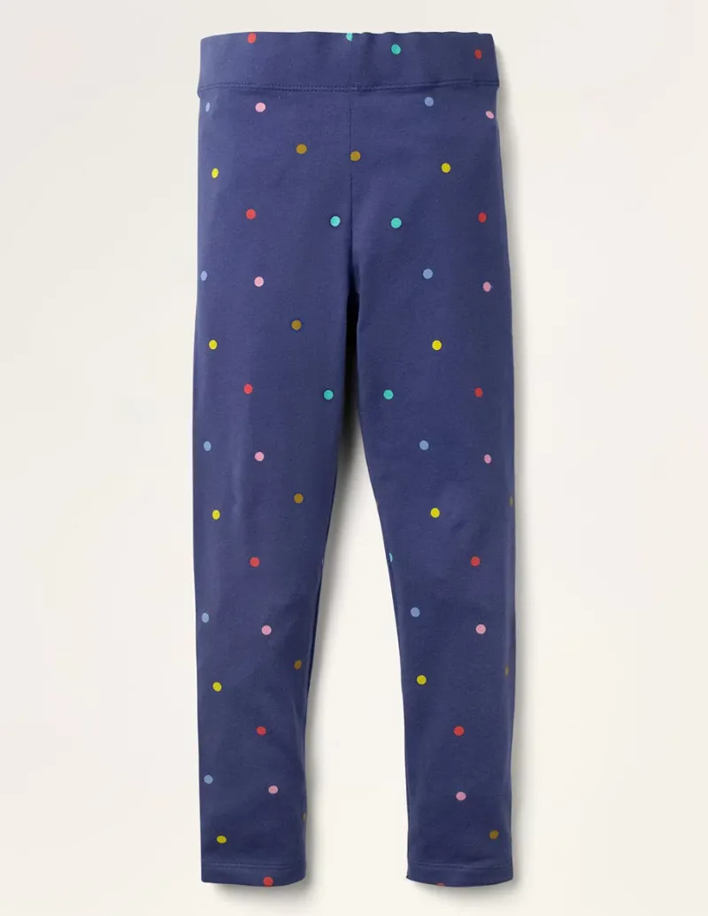 Leggings | Pants & Jeans-Boden Fun Leggings-Starboard Blue Confetti Spot StarboardBlueConfettiSpot