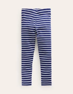 Leggings | Pants & Jeans-Boden Fun Leggings-Starboard Blue / Ivory