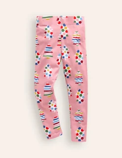 Leggings | Pants & Jeans-Boden Fun Leggings-Vintage Pink Christmas Trees VintagePinkChristmasTrees