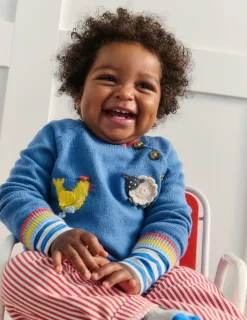 Sweaters & Cardigans-Boden Fun Logo Sweater-Bluejay Farm BluejayFarm