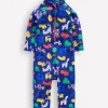 Swimwear & Beachwear-Boden Fun Sun Safe Surfsuit-Sapphire Blue Rainbow Pets SapphireBlueRainbowPets