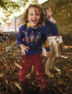 Tops, T-Shirts & Polos-Boden Fun Superstitch Grid T-shirt-Sapphire Blue SapphireBlue