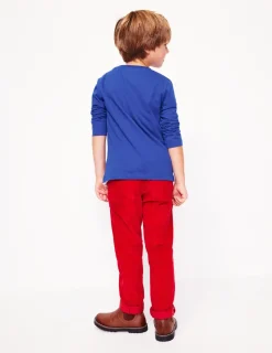 Tops, T-Shirts & Polos-Boden Fun Superstitch Grid T-shirt-Sapphire Blue SapphireBlue