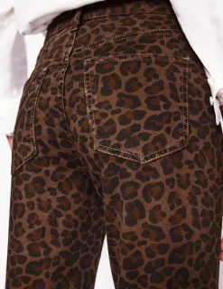 Jeans-Boden Girlfriend Jeans- Leopard