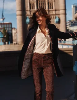 Jeans-Boden Girlfriend Jeans- Leopard