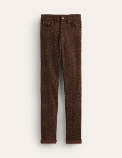 Jeans-Boden Girlfriend Jeans- Leopard