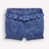 Bottoms-Boden Girls Chambray Bloomer-Light Vintage Denim LightVintageDenim