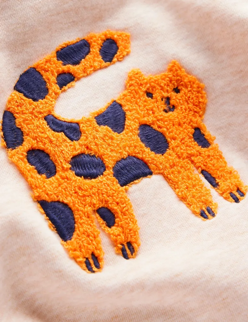Sweatshirts & Hoodies | Tops & T-Shirts-Boden Graphic Boucle Sweatshirt-Oatmeal Marl Cats OatmealMarlCats