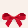 Accessories-Boden Grosgrain Hair Bow-Poppy Red PoppyRed