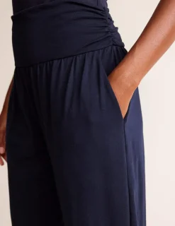 Nightwear & Lougewear | Pants-Boden Hareem Jersey Sweatpants- Navy