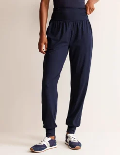 Nightwear & Lougewear | Pants-Boden Hareem Jersey Sweatpants- Navy