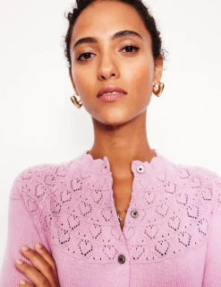 Jewelry-Boden Heart Hoops- Gold
