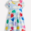 Dresses-Boden Heart Pocket Fun Jersey Dress-Balloon Clouds BalloonClouds