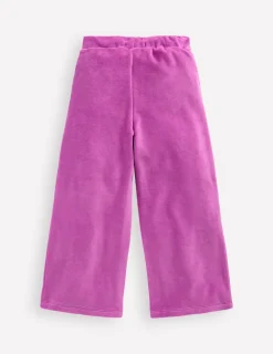 Pants & Jeans-Boden Heart Pocket Velour Sweatpants-Foxglove Purple FoxglovePurple