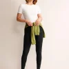 Nightwear & Lougewear | Pants-Boden High Rise Jersey Leggings- Black