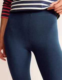 Nightwear & Lougewear | Pants-Boden High Rise Jersey Leggings- Navy