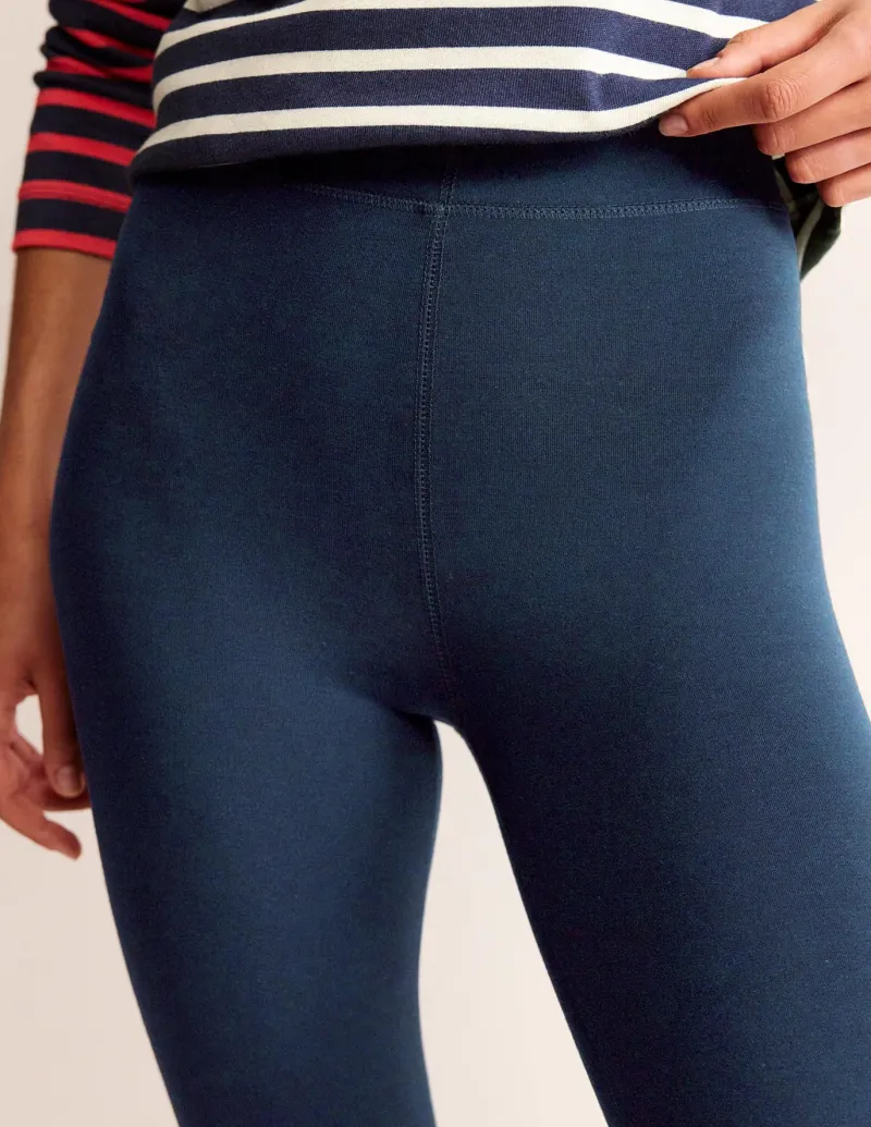 Nightwear & Lougewear | Pants-Boden High Rise Jersey Leggings- Navy