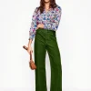 Jeans-Boden High Rise Straight Cord Jeans-Promenade Green PromenadeGreen
