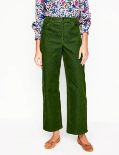 Jeans-Boden High Rise Straight Cord Jeans-Promenade Green PromenadeGreen