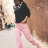 Jeans-Boden High Rise Straight Cord Jeans-Vintage Pink VintagePink