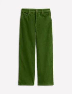 Jeans-Boden High Rise Straight Cord Jeans-Promenade Green PromenadeGreen