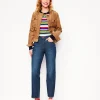 Jeans-Boden High Rise Straight Leg Jeans- Indigo