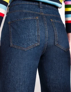 Jeans-Boden High Rise Straight Leg Jeans- Indigo