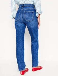 Jeans-Boden High Rise Straight Leg Jeans-Mid Vintage MidVintage