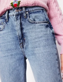 Jeans-Boden High Rise Straight Leg Jeans-Light Wash LightWash