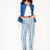 Jeans-Boden High Rise Stripe Jeans-Marine Wide Stripe MarineWideStripe