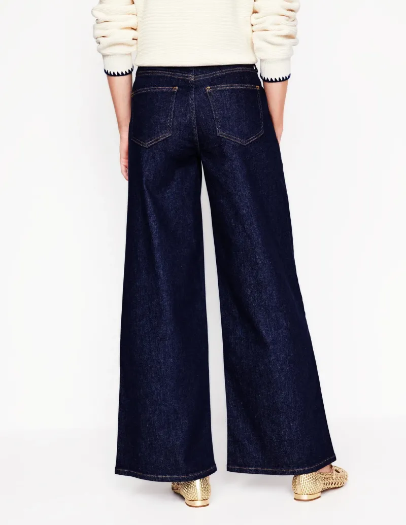 Jeans-Boden High Rise Wide Leg Jeans-Indigo Rinse IndigoRinse