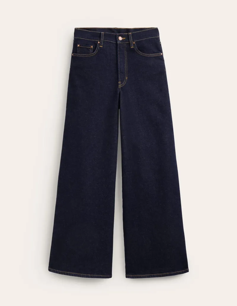 Jeans-Boden High Rise Wide Leg Jeans-Indigo Rinse IndigoRinse
