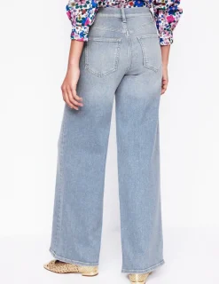 Jeans-Boden High Rise Wide Leg Jeans-Light Vintage LightVintage