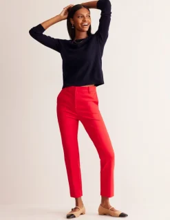 Pants-Boden Highgate Ponte Pants-Hot Pepper HotPepper