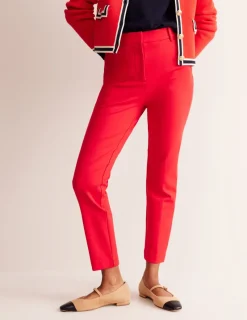Pants-Boden Highgate Ponte Pants-Hot Pepper HotPepper