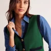 Sweaters & Cardigans-Boden Holly Knitted Waistcoat-Eden Green EdenGreen