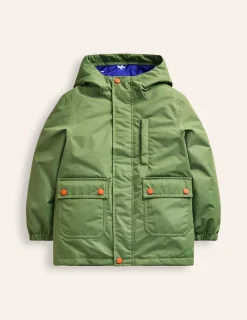 Coats & Jackets-Boden 4-in-1 Waterproof Coat-Safari Green SafariGreen