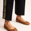 Flats-Boden Kitty Flexi Sole Ballet Flats-Ginger Snap Suede GingerSnapSuede