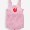 Playsuits & Rompers-Boden Knitted Romper-Vintage Pink Heart VintagePinkHeart