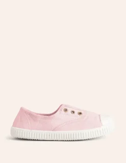 Shoes, Sneakers & Boots-Boden Laceless Canvas Pull-ons-Cameo Pink CameoPink