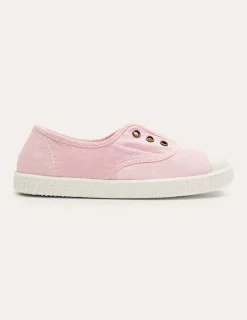 Shoes, Sneakers & Boots-Boden Laceless Canvas Pull-ons-Cameo Pink CameoPink