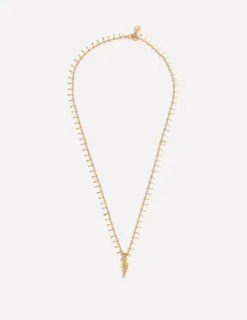 Jewelry-Boden Layering Charm Necklace- Fish