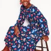 Dresses & Jumpsuits | Midi-Boden Leandra Jersey Midi Dress-French Navy, Heart Flutter FrenchNavy,HeartFlutter