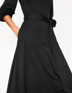 Dresses & Jumpsuits | Midi-Boden Leandra Jersey Midi Dress- Black
