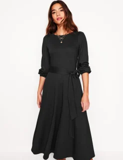Dresses & Jumpsuits | Midi-Boden Leandra Jersey Midi Dress- Black
