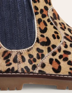 Shoes, Sneakers & Boots-Boden Leather Chelsea Boots- Leopard