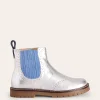 Shoes, Sneakers & Boots-Boden Leather Chelsea Boots- Silver
