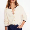 Sweaters & Cardigans-Boden Lena Stitch Detail Cardigan-Warm Ivory WarmIvory