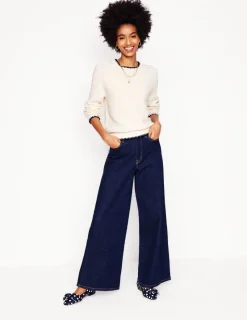Sweaters & Cardigans-Boden Lena Stitch Detail Sweater-Warm Ivory WarmIvory