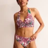 Swimwear-Boden Levanzo Fold Bikini Bottoms-Multi, Fantastical Multi,Fantastical